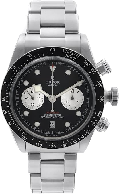 Tudor Black Bay Chrono Chronograph Automatic Chronometer Black Panda Dial Men's Watch M79360N-0001