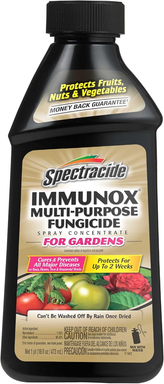 Spectracide Immunox Multi-Purpose Fungicide for Gardens, 16 Oz