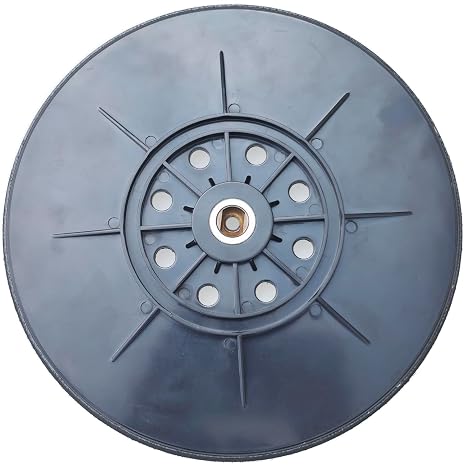 9 Inch 8 Hole Drywall Sanding Pad for Drywall Sander, Replacement Backing Pad Used with Hook and Loop Grinding Polishing Sanding Disc