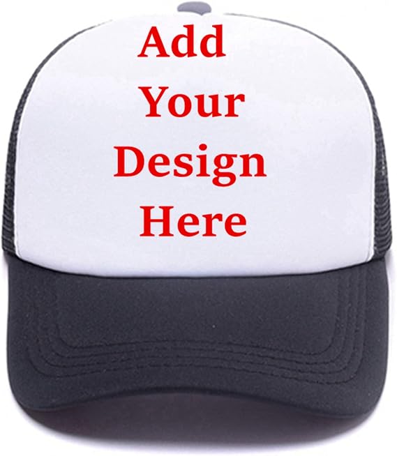 Personalized Snapback Trucker Hats Custom Unisex Mesh Outdoors Baseball Caps