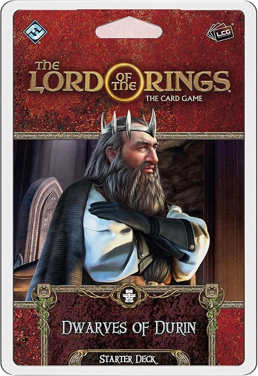 The Lord of the Rings The Card Game Dwarves of Durin STARTER DECK - Cooperative Adventure Game, Strategy Game, Ages 14+, 1-4 Players, 30-120 Min Playtime, Made by Fantasy Flight Games