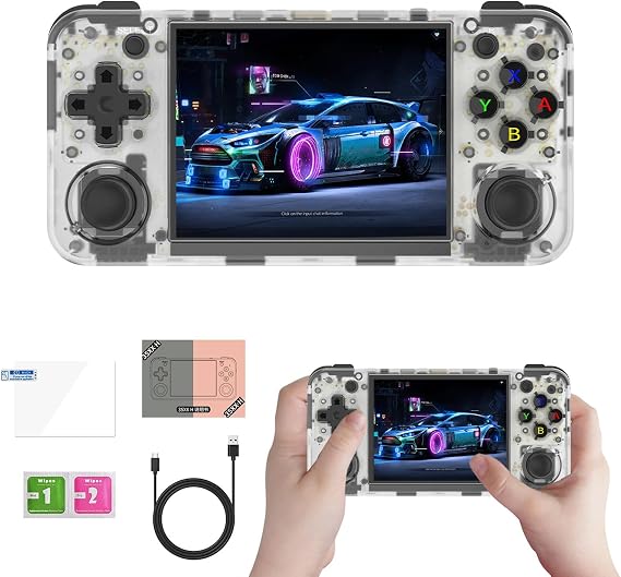 Retro Handheld Game Console 20 Games 3.5-Inch Screen WiFi Fighting