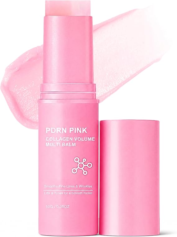 PDRN Pink Collagen Volume Multi Balm Stick, PDRN Stick Balm with Volufiline