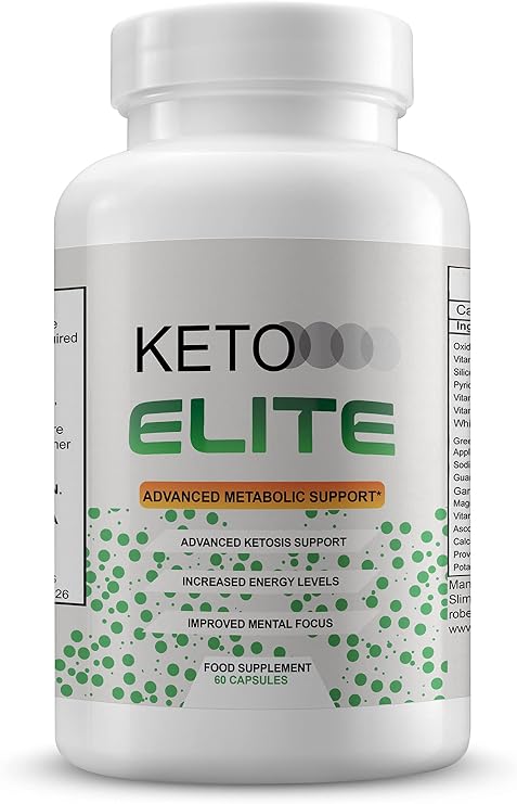 Keto Elite 60 Capsules Advanced Metabolic Support/Weight Loss Support for Men & Women - Supplement Heaven
