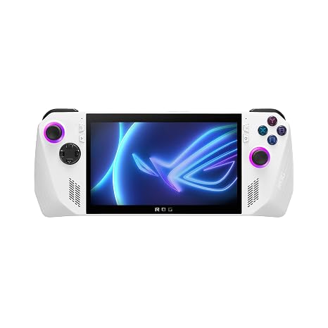 ASUS ROG Ally 7" 120Hz FHD 1080p Gaming Handheld Touchscreen AMD Ryzen Z1 Extreme 16GB RAM 512GB White