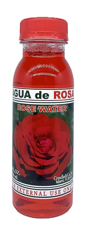 Agua de Rosa (Rose Water) 8 Fl. Oz.
