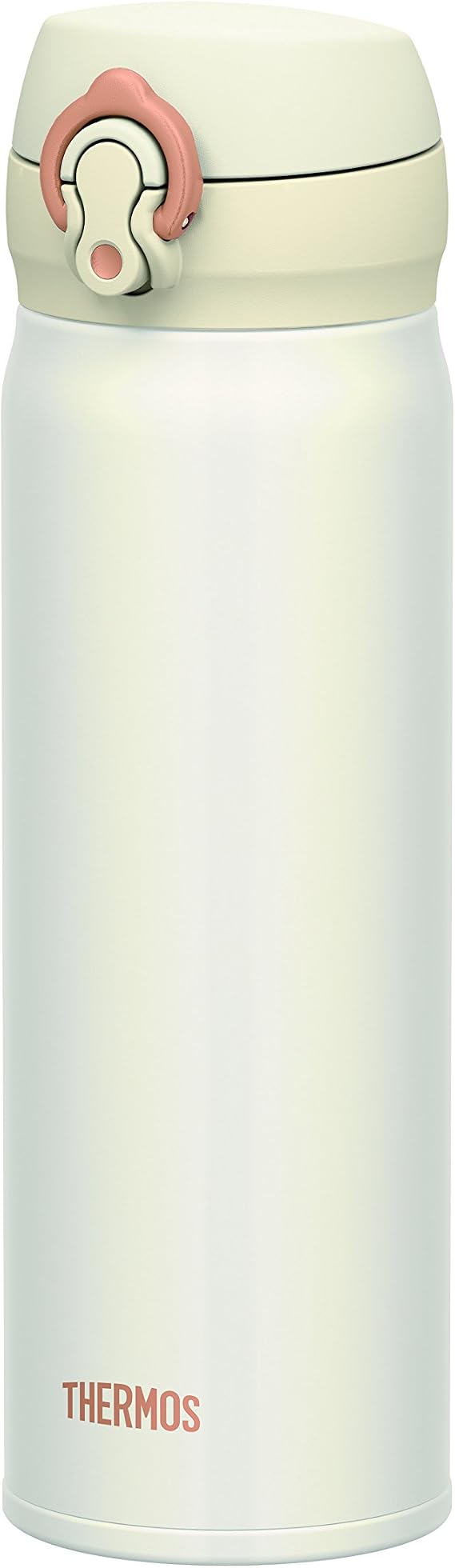 Thermos Flask Vacuum Insulated Carrying Mug One-Touch Open Type 16.9 fl. oz. 0.5 L Pearl White JNL-502 PRW