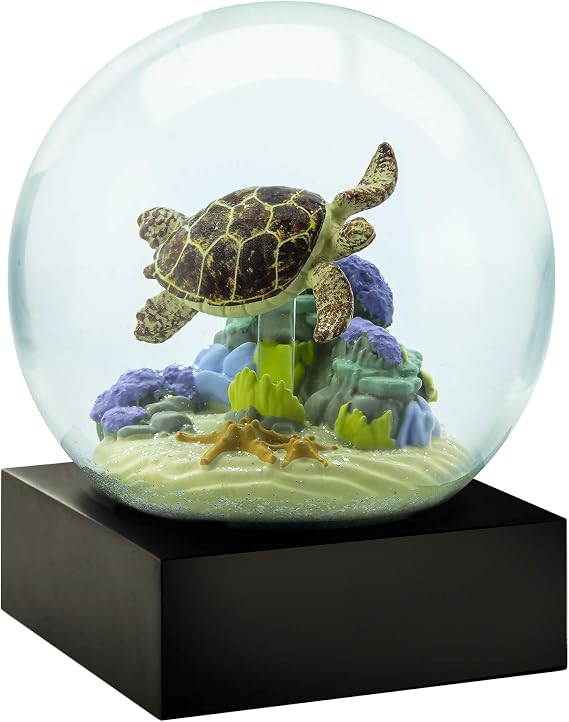 CoolSnowGlobes Sea Turtle Snow Globe