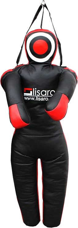 Lisaro Straps Training Dummy Hanging Punch Bag / Training Doll with Loops Size 150 to 160 cm Filled