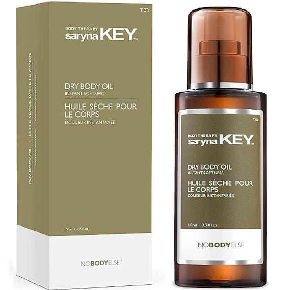 Saryna Key Body Oil, Shea Butter, Olive & Jojoba Oil, 3.55 Fl Oz