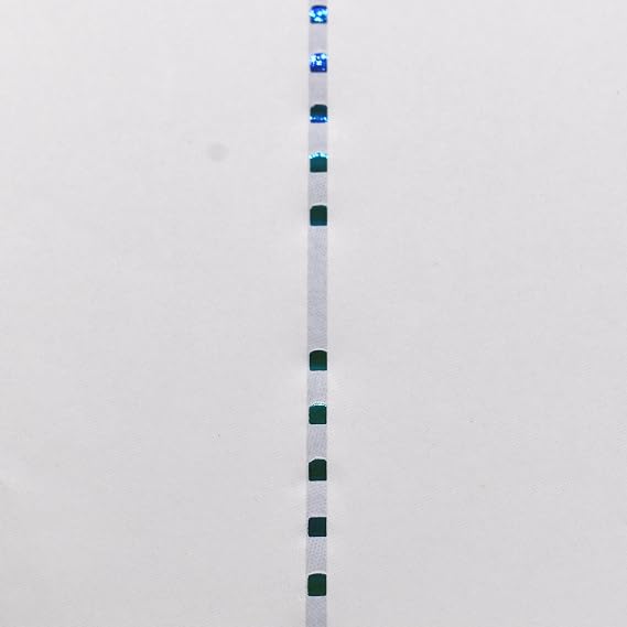 A4 Specialty Paper Security Thread Paper Linen Embedded Color Changed Green to Blue Line Document Certificate Anti-counterfeiting-Interrupted Security Thread Waterproof