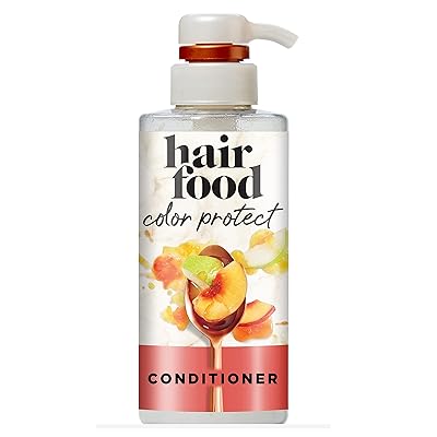 Hair Food White Nectarine & Pear Color Protect Conditioner, 10.1 fl oz, For Color Treated Hair
