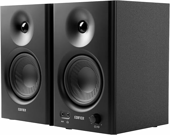 Edifier MR4 Power Studio Monitor Speakers, 4 inch Active Near-Field Speaker