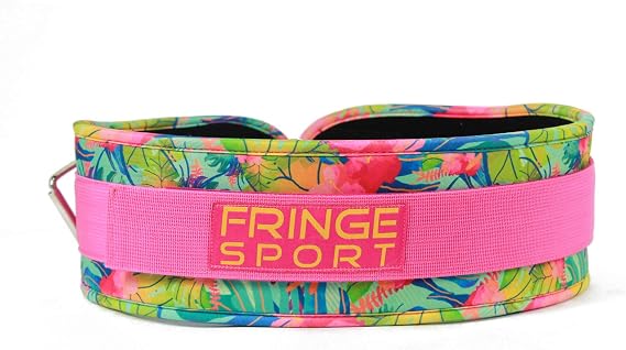 FringeSport Tropical Weightlifting Belt/Strength Training Equipment/Unisex