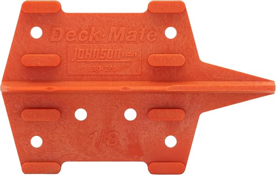 Johnson Level & Tool 60-275 Deck Mate, Deck Board Spacing Tool, Orange, 1 Level*