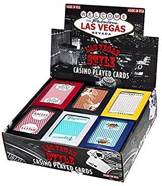 Genuine Casino Played Decks of Playing Cards (2 Decks)
