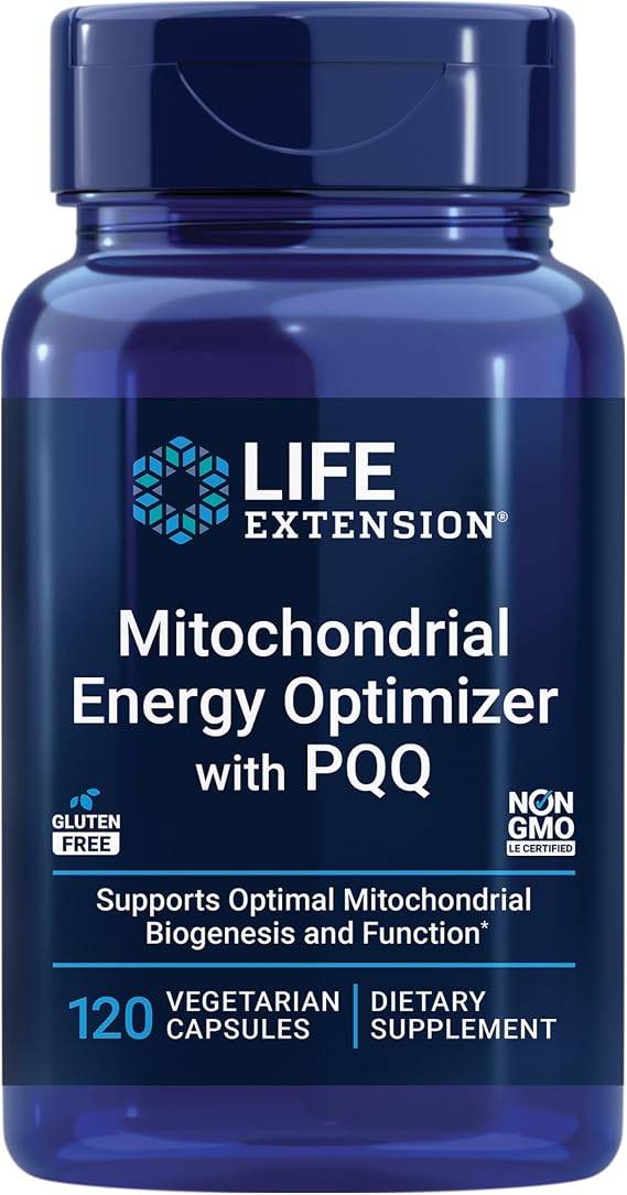 Life Extension Mitochondrial Energy Optimizer with PQQ, 120 Capsules