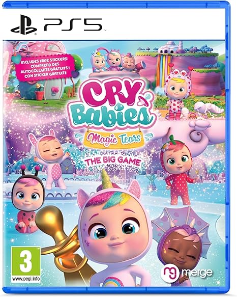 Cry Babies Magic Tears: The Big Game - Compatible for PS5 - UK/PAL Import (EU Version)