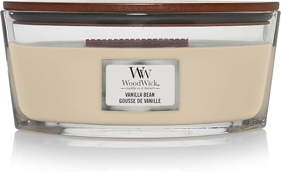 WOODWICK Candle Elipsa Vanilla Bean 76112E