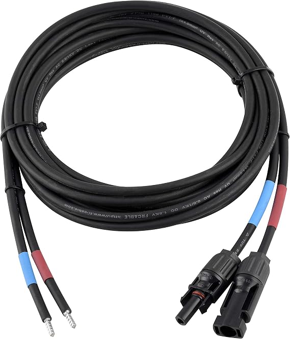 enjoysolar 6mm² Professional Connection Cable Solar Charge Controller to Solar Module MC4 Solar Cable 3m