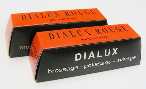 Jewelers Rouge Dialux RED Rouge Buffing Gold Jewelry Polishing Compound 2 Bars