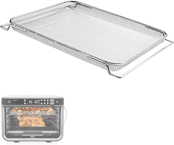 Air Fryer Oven Basket trays for Ninja Foodi DT201 DT251 Smart XL Air Fry Oven, Stainless Steel Basket Replacement Parts