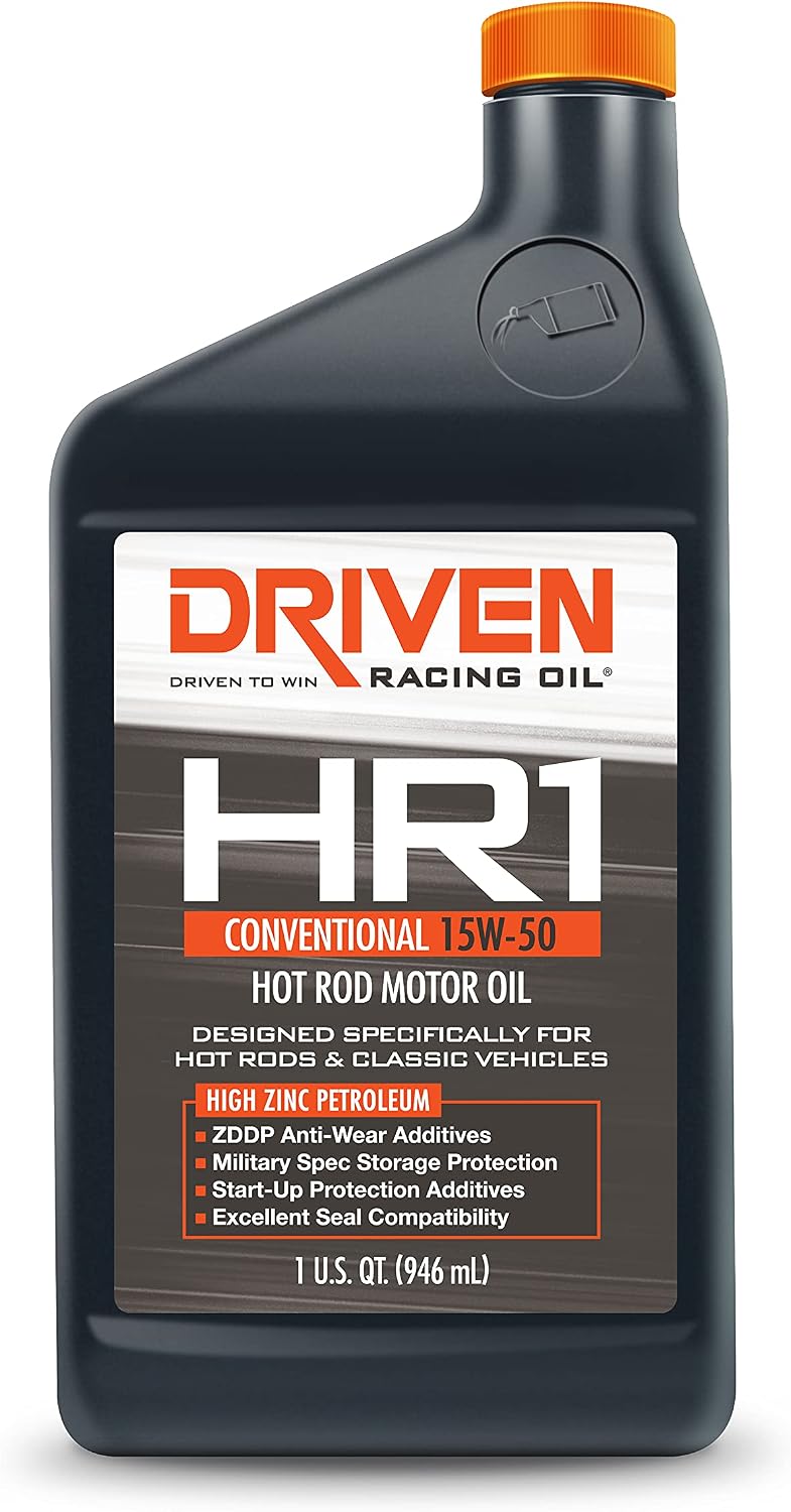 Driven Racing Oil FTJS-02106 HOT Rod Oil, 1. quarts, 1 Quart (32 Ounces)