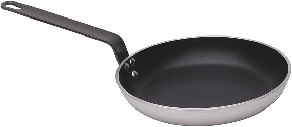 MasterClass Non-Stick Frying Pan, Round Aluminium Frypan, Heavy Duty Oven Safe Pan, Ultra Double-Layer Non Stick and Superior Heat Distibution, 24cm(9.5")