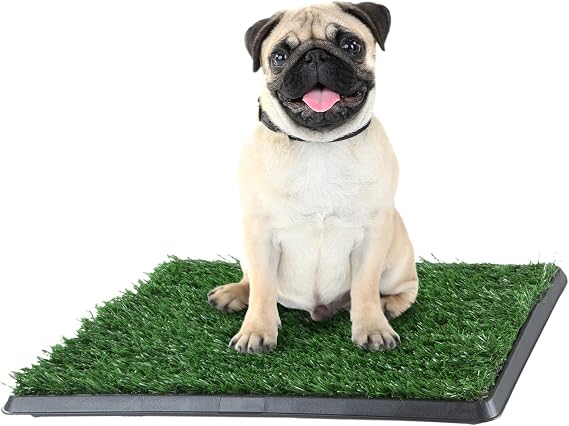 PETMAKER Artificial Grass Puppy Pee Pad for Dogs and Small Pets, 16 x 20