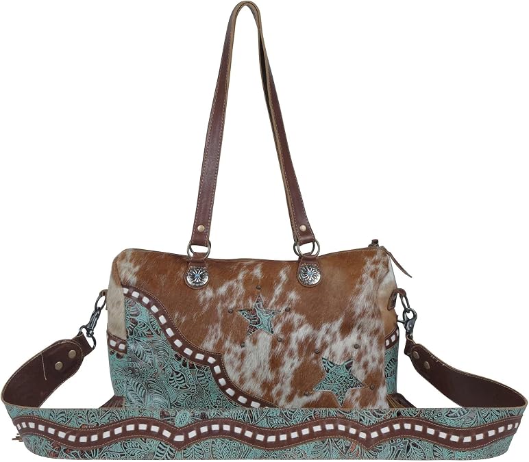 Myra Bag Turquoise Stars Concealed Bag S-3789
