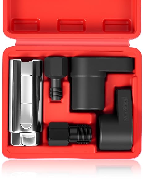 DAYUAN 5-Piece Lambda Sensor Key Nut Set Lamda Sensor Tool and Thread Repair Set