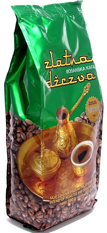 Vispak Zlatna Dzezva Bosnian Coffee - Ground, 500g