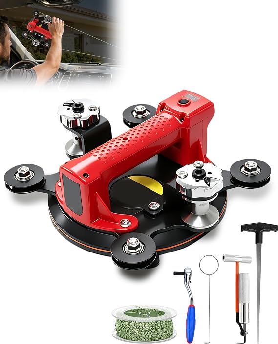 Electric Auto Windshield Glass Removal Tool Kit, Windshield Removal Tools