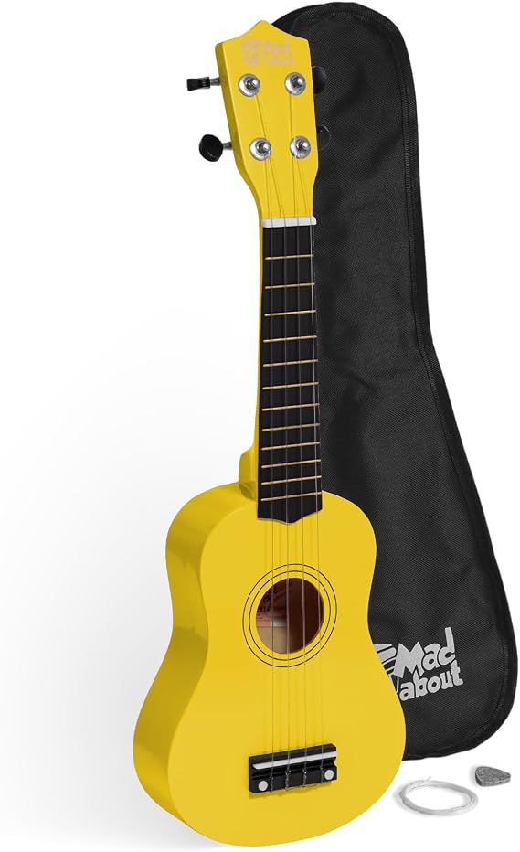 Mad About SU8 Soprano Ukulele - Yellow