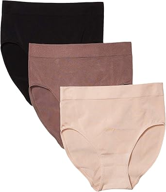Wacoal Womens B-Smooth 3 Pre-Pack Brief Pant