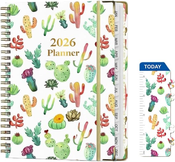 Planner 2026, Jan 2026-Dec 2026 Monthly & Weekly Calendar Planner,A5 Size