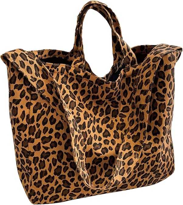 1 Piece Leopard Print Hobo Bag - Large Capacity Women's Crossbody Tote, Lightweight and Durable, Great for Work/Travel, Stylish Shoulder Bag