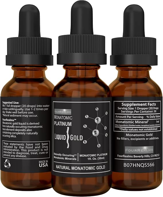 Mono-Atomic ORMUS - Monoatomic Platinum, Monatomic Orme 1oz