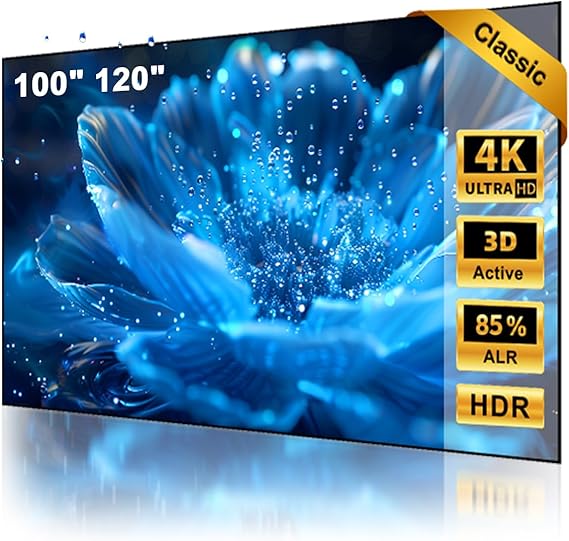NothingProjector ALR Screen for Ultra Short Throw Projector, 120 inch
