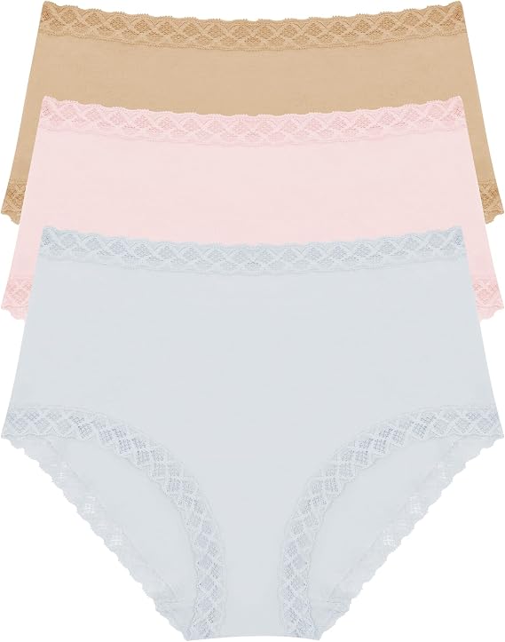 Natori Women's Bliss Full Brief 3-Pack