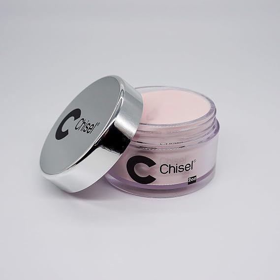 Chisel Nail Art - Solid 2oz (Solid 12) Matte Pink Nail Dip Powder