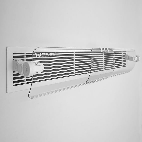 WITFORMS/CENTRAL - Adjustable AC air deflector suitable for recording and grading of the central air conditioner. Improve cooling and heating circulation