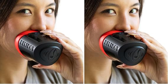 3.0, Portable Vocal Dampener for Singers, Performers & Actors, Waterproof with Carry Bag & Hands-Free Strap, Vocal Warm-Up Tool (Pack of 2) 