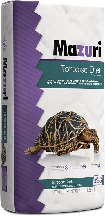 Mazuri | Tortoise Diet | 25 Pound (25 lb.) Bag