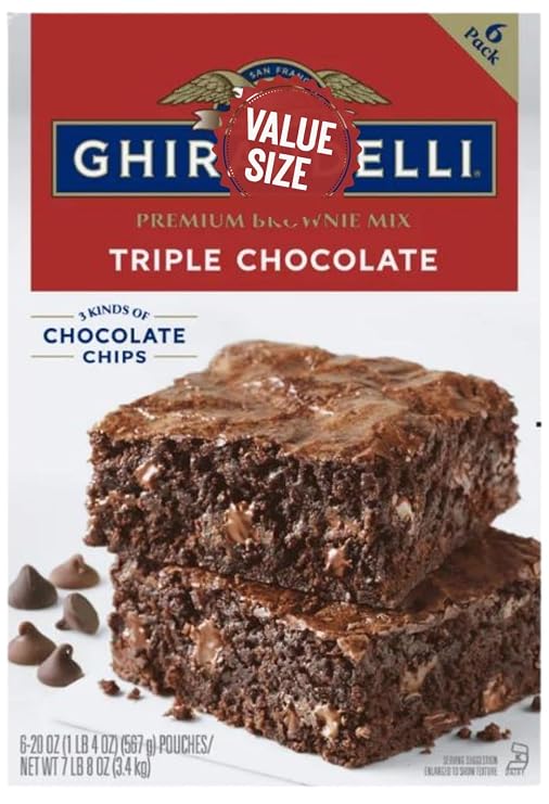 Triple Chocolate Premium Brownie Mix, 7.5 lbs