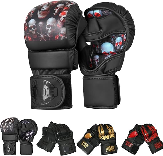 MMA Fighter Grappling Gloves Sparring Gloves Training Gloves