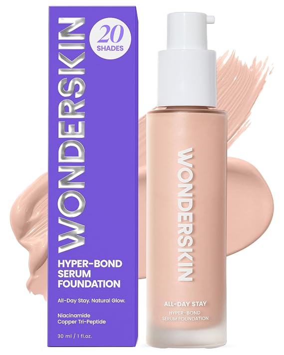 Wonderskin Serum Foundation - Hyper Bond All-Day Stay Waterproof Makeup