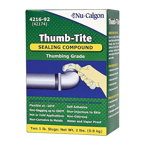 Sealing Compound, 2 lb, White