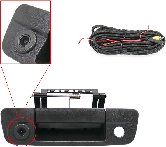 Tailgate Handle Backup Camera Compatible with 2009-2017 Dodge Ram 1500