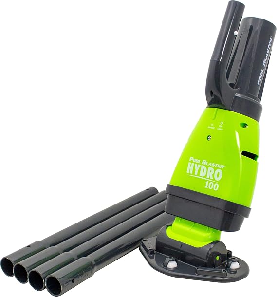 POOL BLASTER Hydro 100 Cordless Rechargeable Pool & Spa Vacuum, Portable Hot Tub Cleaner for Handheld use in Tight Spaces for In-Ground and Above Ground Swimming Pools, by Water Tech